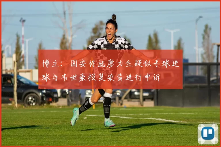 博主：国安将就廖力生疑似手球进球与韦世豪报复染黄进行申诉